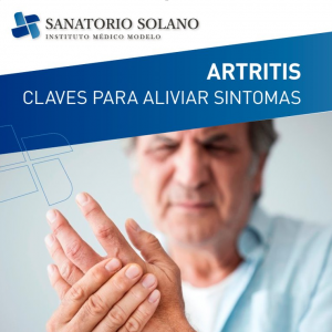 Salud Artritis: cómo controlar el dolor