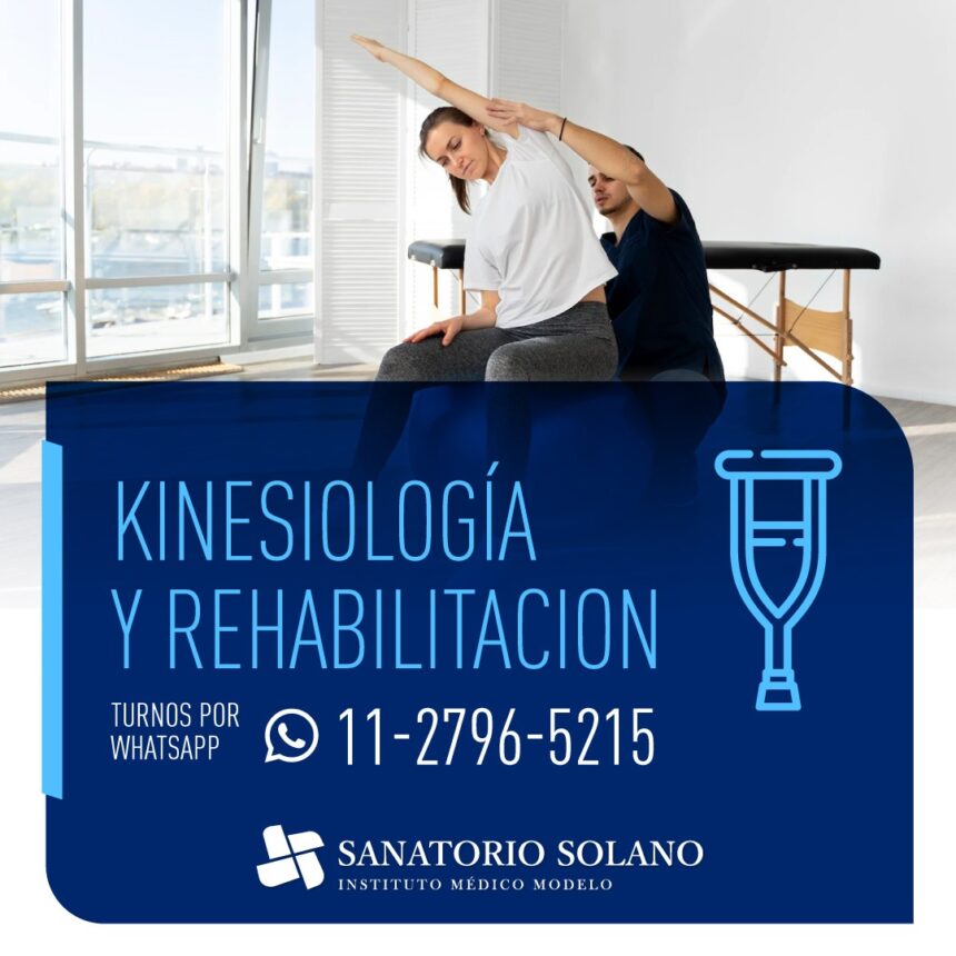 Kinesiología y rehabilitación turnos