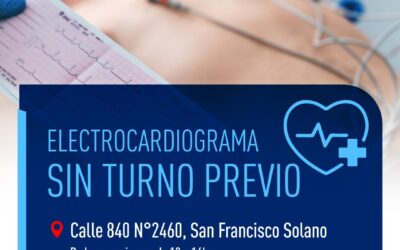 Electrocardiograma sin turno previo